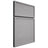 Shiloh Cabinetry Full Overlay Napa Horizontal White Oak Rift Cut Stratus Door