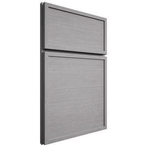 Shiloh Cabinetry Full Overlay Napa Horizontal White Oak Rift Cut Stratus Door