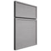 Shiloh Cabinetry Full Overlay Napa Horizontal White Oak Rift Cut Stratus Door