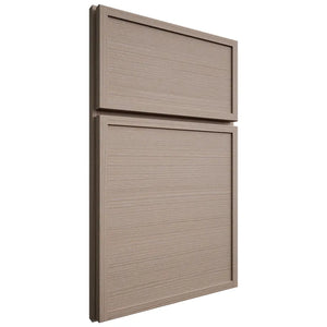 Shiloh Cabinetry Full Overlay Napa Horizontal White Oak Rift Cut Whitewash Door