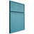 Shiloh Cabinetry Full Overlay Napa Vertical Alder Plain Cut Aqua Door