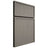 Shiloh Cabinetry Full Overlay Napa Vertical Cherry Plain Cut Thyme Door