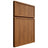Shiloh Cabinetry Full Overlay Napa Vertical Hickory Plain Cut Chestnut Door