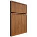 Shiloh Cabinetry Full Overlay Napa Vertical Hickory Plain Cut Chestnut Door