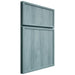 Shiloh Cabinetry Full Overlay Napa Vertical Hickory Plain Cut Sky Door