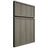 Shiloh Cabinetry Full Overlay Napa Vertical Hickory Plain Cut Thyme Door