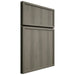 Shiloh Cabinetry Full Overlay Napa Vertical Hickory Plain Cut Thyme Door