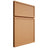 Shiloh Cabinetry Full Overlay Napa Vertical Maple Plain Cut Golden Door