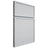 Shiloh Cabinetry Full Overlay Napa Vertical Paintable Niebla Azul Door