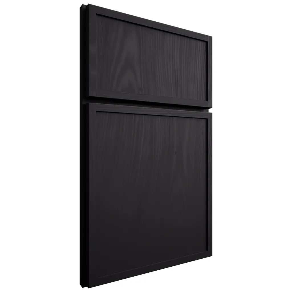 Shiloh Cabinetry Full Overlay Napa Vertical Poplar Plain Cut Harbor Door