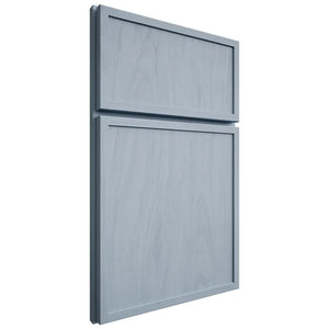 Shiloh Cabinetry Full Overlay Napa Vertical Poplar Plain Cut Sky Door