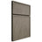 Shiloh Cabinetry Full Overlay Napa Vertical Poplar Plain Cut Sterling Door