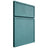 Shiloh Cabinetry Full Overlay Napa Vertical Red Oak Plain Cut Aqua Door