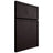 Shiloh Cabinetry Full Overlay Napa Vertical Red Oak Plain Cut Espresso Door