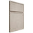 Shiloh Cabinetry Full Overlay Napa Vertical Walnut Plain Cut Seagull Door