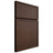 Shiloh Cabinetry Full Overlay Napa Vertical White Oak Plain Cut Braun Door