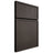 Shiloh Cabinetry Full Overlay Napa Vertical White Oak Plain Cut Creekside Door