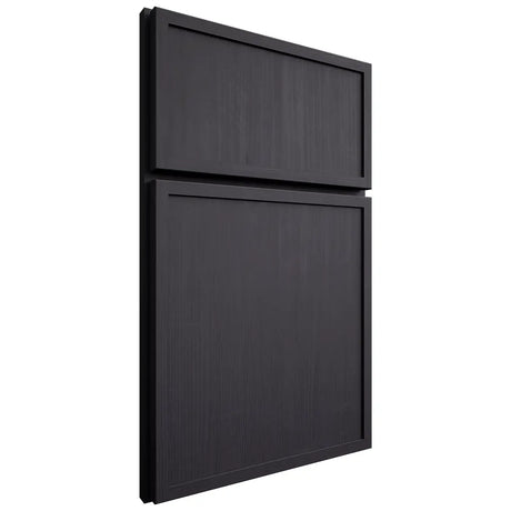 Shiloh Cabinetry Full Overlay Napa Vertical White Oak Quarter Sawn Harbor Door