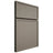 Shiloh Cabinetry Full Overlay Napa Vertical White Oak Quarter Sawn Thyme Door