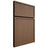 Shiloh Cabinetry Full Overlay Napa Vertical White Oak Rift Cut Autumn Door