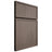 Shiloh Cabinetry Full Overlay Napa Vertical White Oak Rift Cut Clay Door