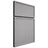 Shiloh Cabinetry Full Overlay Napa Vertical White Oak Rift Cut Stratus Door