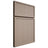 Shiloh Cabinetry Full Overlay Napa Vertical White Oak Rift Cut Whitewash Door