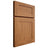 Shiloh Cabinetry Full Overlay New Haven Alder Plain Cut Caramel Door
