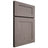 Shiloh Cabinetry Full Overlay New Haven Alder Plain Cut Stonehenge Door