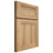 Shiloh Cabinetry Full Overlay New Haven Hickory Plain Cut Natural Door