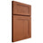 Shiloh Cabinetry Full Overlay New Haven Maple Plain Cut Spice Door
