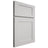 Shiloh Cabinetry Full Overlay New Haven Paintable Repose Gray Door