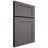Shiloh Cabinetry Full Overlay New Haven Walnut Plain Cut Cadet Door