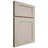 Shiloh Cabinetry Full Overlay New Haven Walnut Plain Cut Seagull Door