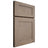 Shiloh Cabinetry Full Overlay New Haven White Oak Plain Cut Almond Door