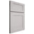 Shiloh Cabinetry Full Overlay New Haven White Oak Plain Cut Cotton Door