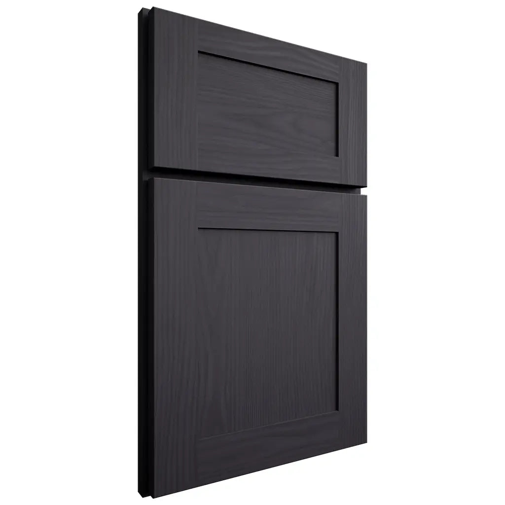 Shiloh Cabinetry Full Overlay New Haven White Oak Plain Cut Harbor Door