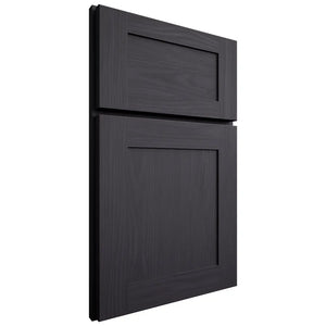 Shiloh Cabinetry Full Overlay New Haven White Oak Plain Cut Harbor Door