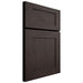 Shiloh Cabinetry Full Overlay New Haven White Oak Plain Cut Morel Door