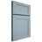 Shiloh Cabinetry Full Overlay New Haven White Oak Plain Cut Sky Door