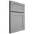 Shiloh Cabinetry Full Overlay New Haven White Oak Plain Cut Stratus Door