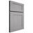 Shiloh Cabinetry Full Overlay New Haven White Oak Quarter Sawn Stratus Door