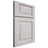 Shiloh Cabinetry Full Overlay Oxford Alder Plain Cut Cotton Door