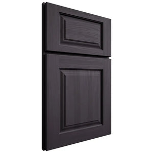 Shiloh Cabinetry Full Overlay Oxford Hickory Plain Cut Harbor Door