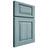 Shiloh Cabinetry Full Overlay Oxford Hickory Plain Cut Sky Door