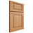 Shiloh Cabinetry Full Overlay Oxford Maple Plain Cut Golden Door
