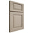 Shiloh Cabinetry Full Overlay Oxford Maple Plain Cut Pebble Door