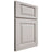 Shiloh Cabinetry Full Overlay Oxford Paintable Amazing Gray Door