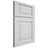 Shiloh Cabinetry Full Overlay Oxford Paintable Arctic Door