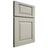 Shiloh Cabinetry Full Overlay Oxford Paintable Clary Sage Door